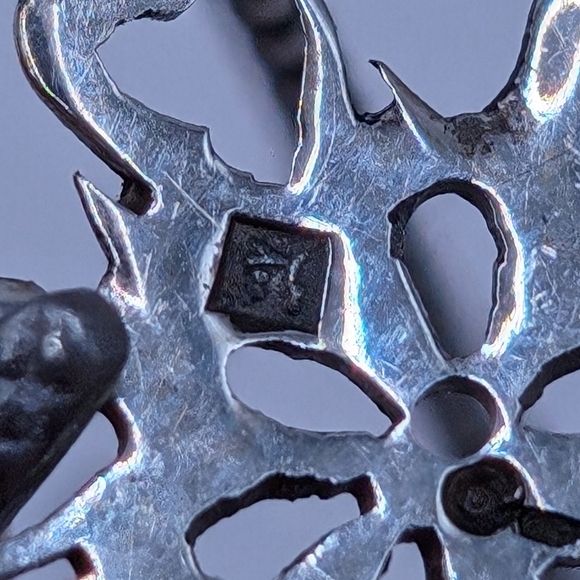 Vintage Sterling Silver Necklace - Picture 5 of 6